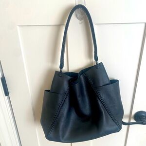 Callista Large Leather Shoulder Bag